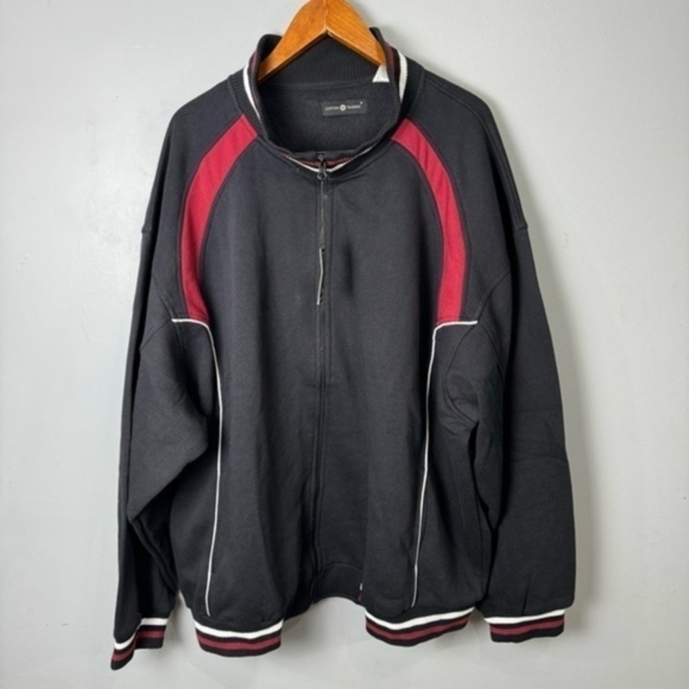 Cotton Traders Men’s Big & Tall Sweatshirt Jacket sz 3XL NEW # C505-A
